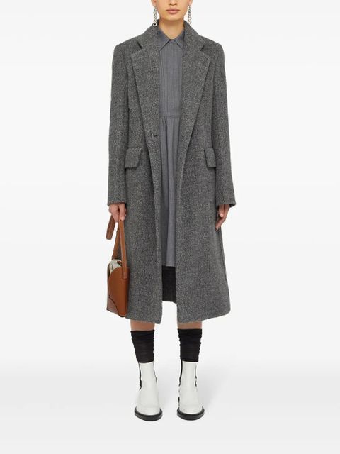 Jil Sander Curve leather crossbody bag - Brown - zdjęcie produktu nr 2