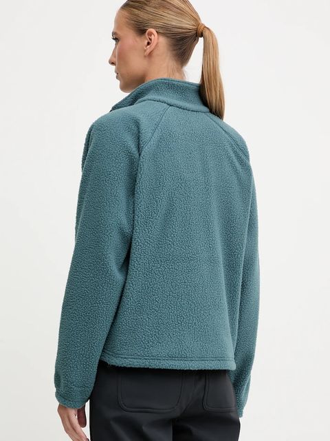 Columbia bluza polarowa Jasper damska kolor turkusowy gładka 2142381 - zdjęcie produktu nr 2