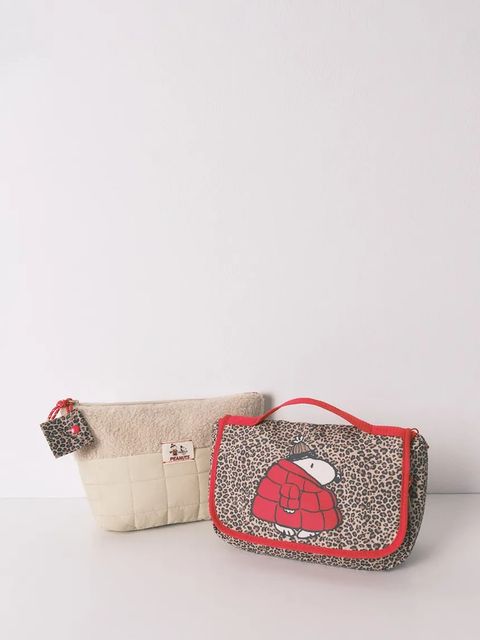 women'secret kosmetyczka SNOOPY kolor brązowy 4842051