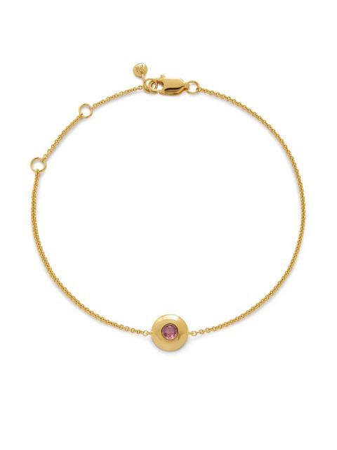 Monica Vinader 18kt yellow gold vermeil October Birthstone bracelet - zdjęcie produktu nr 1