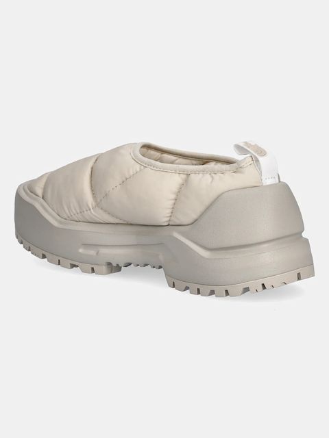 The North Face kapcie Base Camp Thermoball Mule kolor beżowy NF0A8DBUEXL1