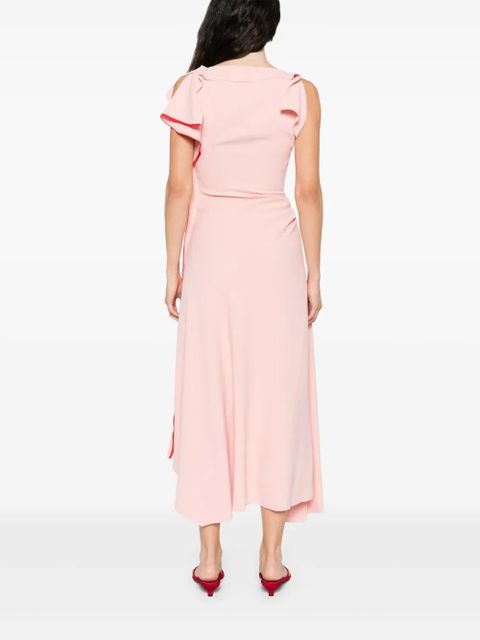 Victoria Beckham gathered dress - Pink