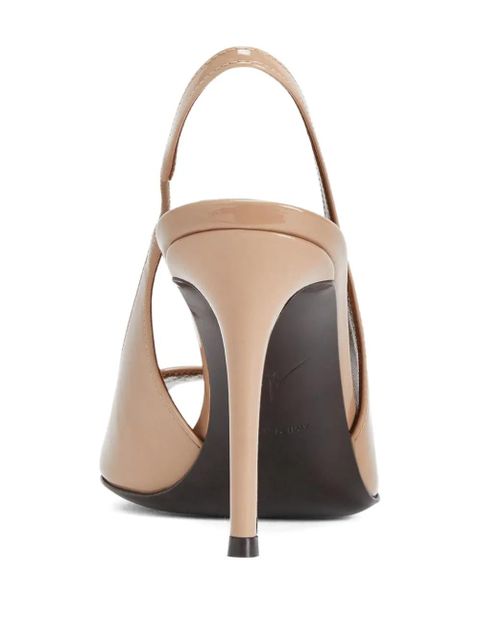 Giuseppe Zanotti 90mm Intriigo heeled sandals - Neutrals