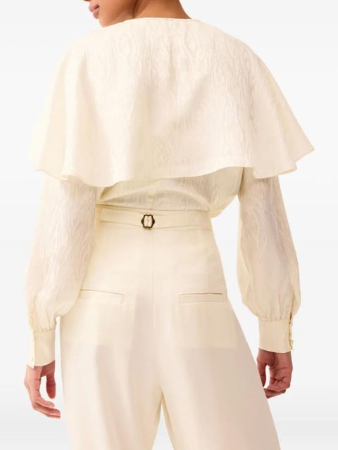 Marie Oliver Jayne blouse - Neutrals