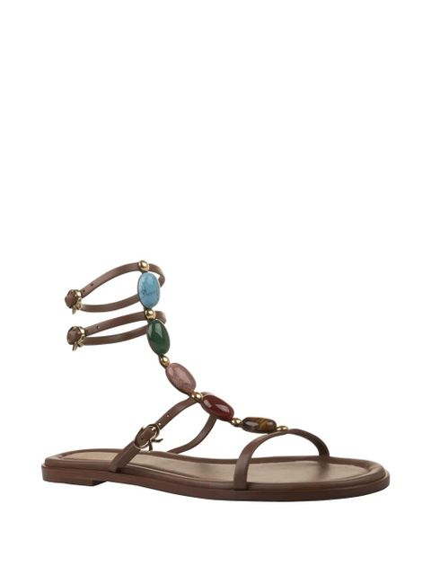 Gianvito Rossi Shanti 05 gladiator sandals - Brown - zdjęcie produktu nr 2