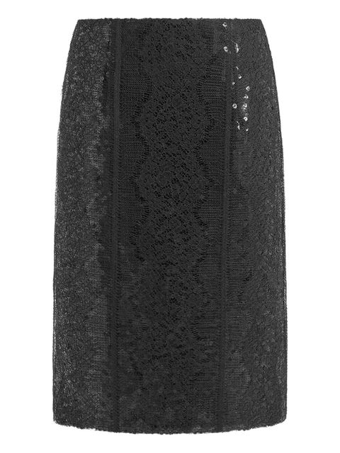 16Arlington Deoda sequin lace skirt - Black - zdjęcie produktu nr 1