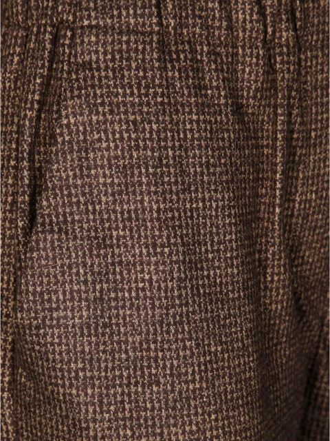 Weekend Max Mara elasticated-waistband straight trousers - Brown - zdjęcie produktu nr 2