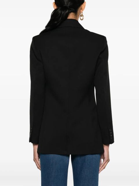 Victoria Beckham gabardine single-breasted blazer - Black
