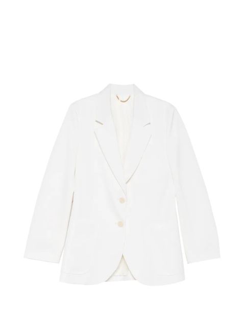 Victoria Beckham Katherine patch pocket jacket - White - zdjęcie produktu nr 1