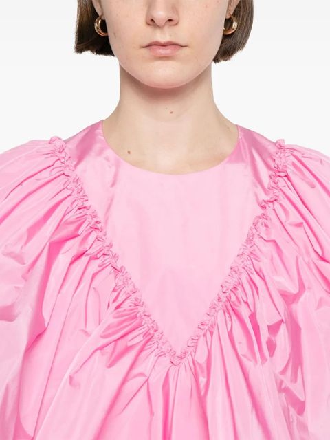 Simone Rocha ruffle-detailed mini dress - Pink