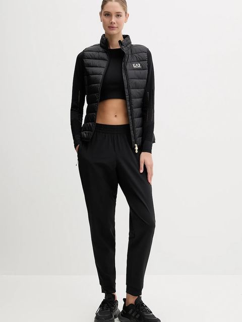 EA7 Emporio Armani bezrękawnik kolor czarny przejściowy AF12477.7W000472 - zdjęcie produktu nr 2