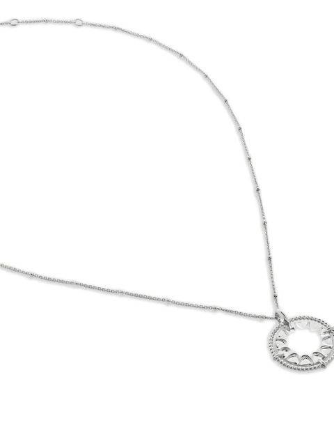 Monica Vinader infinity ring necklace - Silver - zdjęcie produktu nr 2