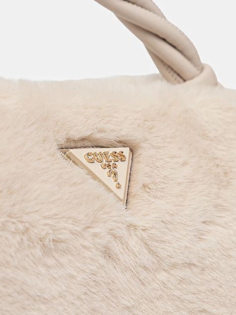 Guess torebka SHAIDA kolor beżowy HWWG81 43110