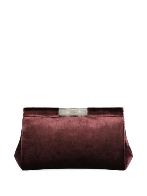 Dolce & Gabbana velvet clutch bag - Red