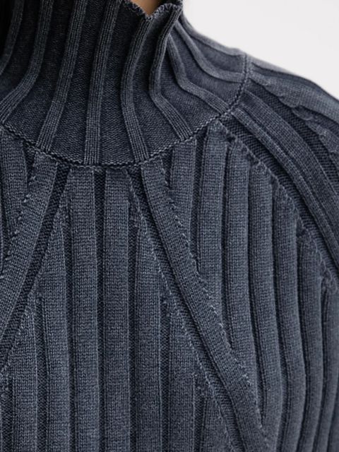 G-Star sweter bawełniany 0 damski kolor niebieski z golfem D27172.D630