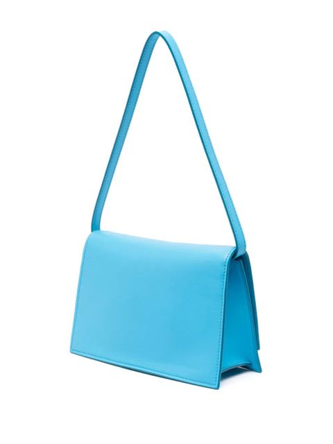Coperni small Folder leather shoulder bag - Blue