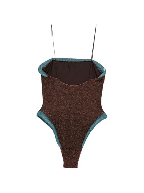 Oséree square strap swimsuit - Brown - zdjęcie produktu nr 2