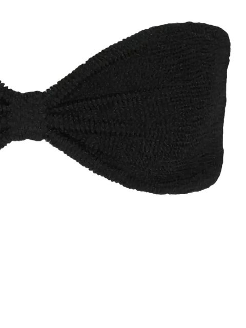 Hunza G bandeau textured bikini - Black - zdjęcie produktu nr 2