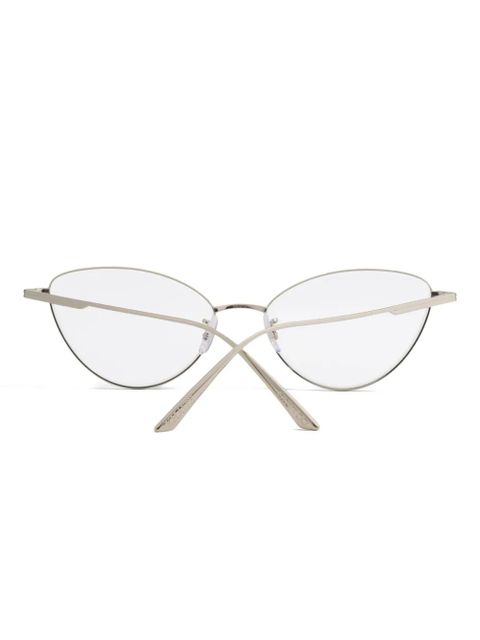 KHAITE cat-eye glasses - Silver