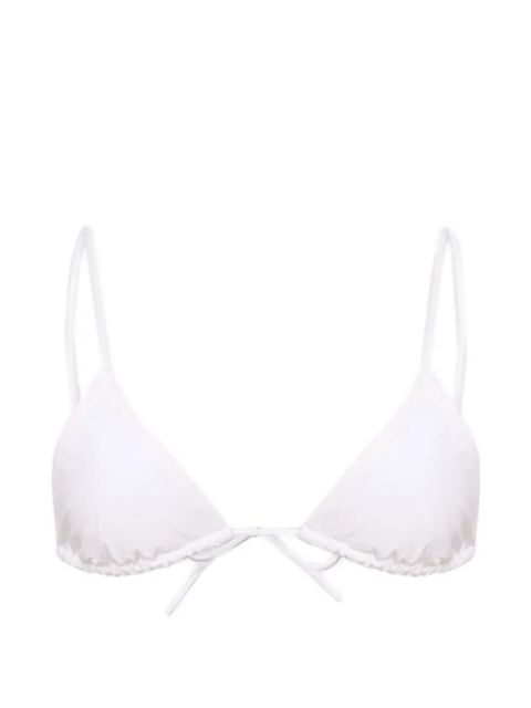 LouLou de Saison triangular-shape bikini top - White - zdjęcie produktu nr 1