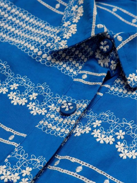 Agua By Agua Bendita Kayra shirt - Blue