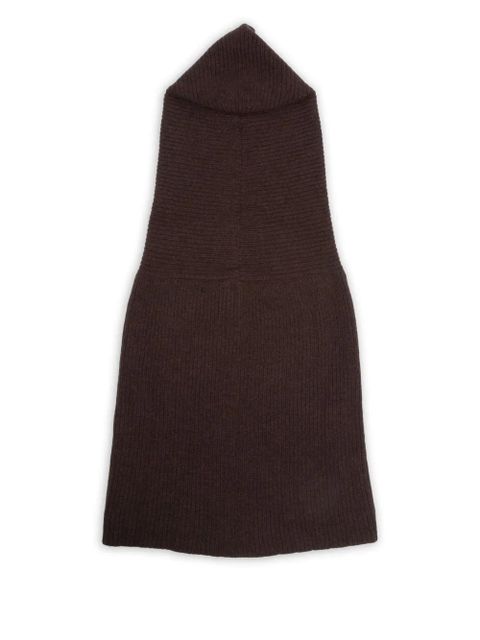 Alysi knitted hood - Brown - zdjęcie produktu nr 2