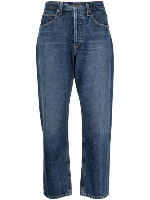 AGOLDE high-rise cropped jeans - Blue - zdjęcie produktu nr 1