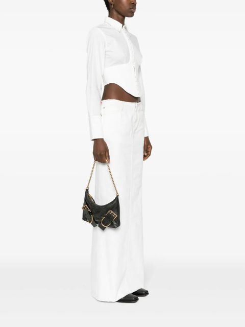 Givenchy Voyou Boyfriend leather shoulder bag - Black