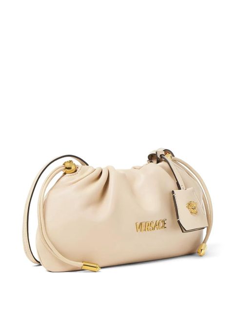 Versace mini Tag logo clutch bag - Neutrals - zdjęcie produktu nr 2