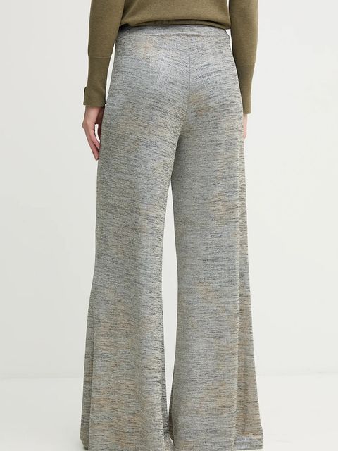 Joseph Ribkoff spodnie dresowe damskie kolor srebrny wzorzyste 253274