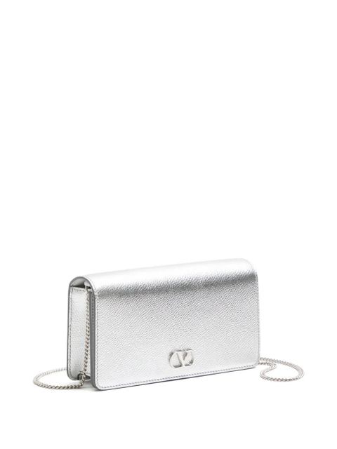 Valentino Garavani mini VLogo shoulder bag - Silver