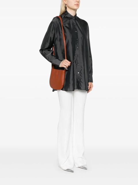 Longchamp S Le Roseau cross body bag - Orange