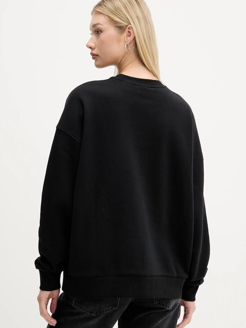 Desigual bluza HELLO MICKEY damska kolor czarny wzorzysta 25WWSK14