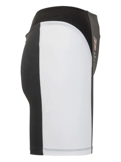 Off-White ribbed serena shorts - Black