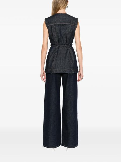 Sportmax Spddominio waistcoat - Blue