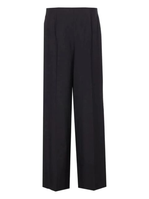 FENDI pleated-front trousers - Black