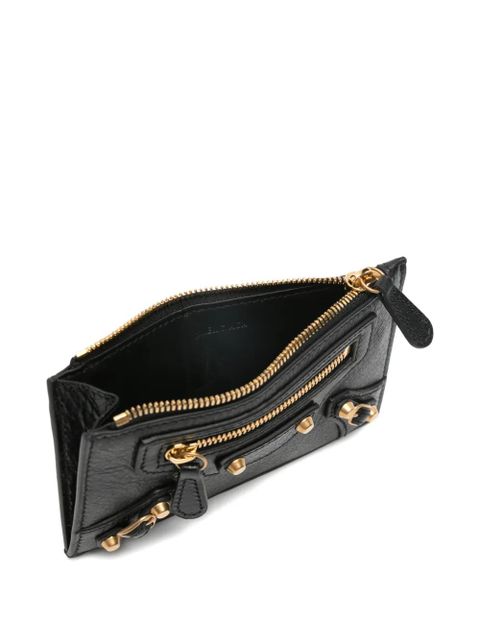Balenciaga Le City logo-detail card holder - Black