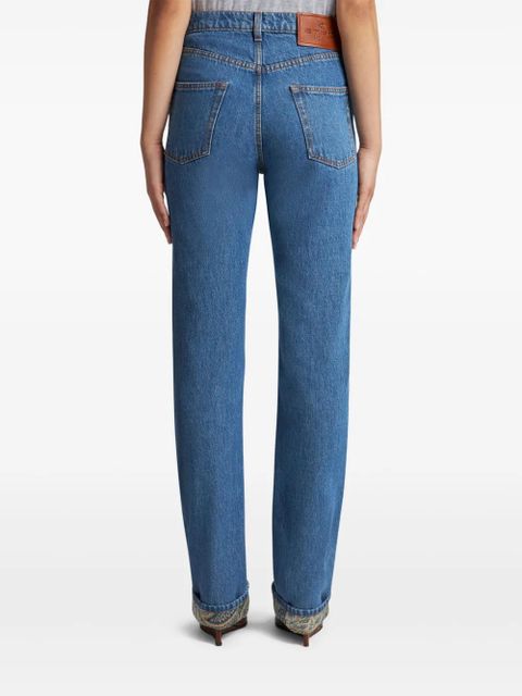 ETRO straight-leg jeans - Blue