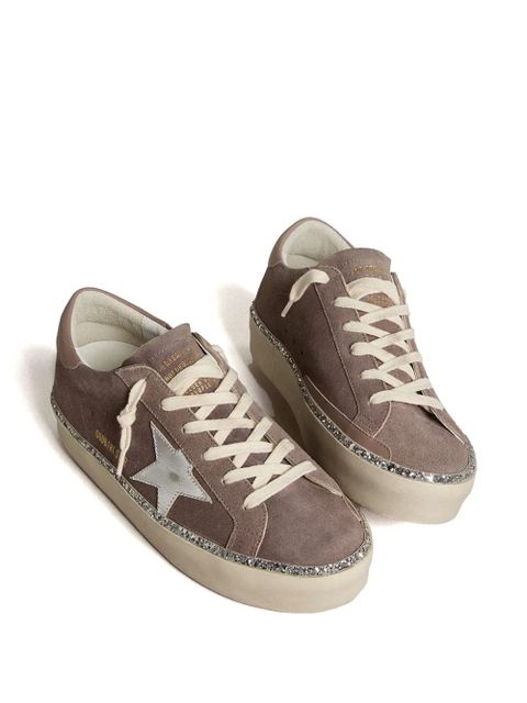 Golden Goose Hi Star leather sneakers - Brown