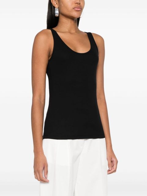 TOTEME ribbed tank top - Black