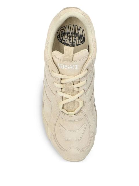 Versace suede sneakers - Neutrals - zdjęcie produktu nr 2