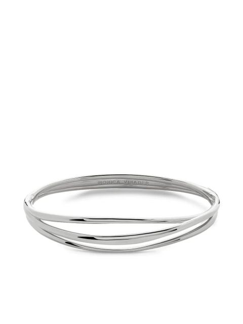 Monica Vinader Nura bangle bracelet - Silver
