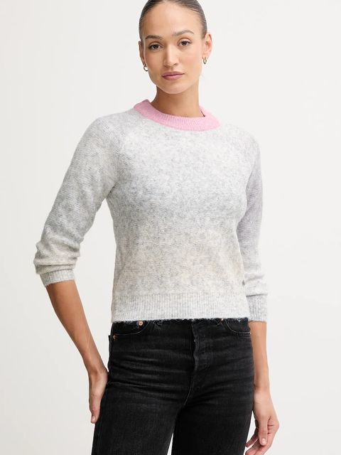 Pepe Jeans sweter z domieszką wełny damski kolor szary PL7000047 - zdjęcie produktu nr 1