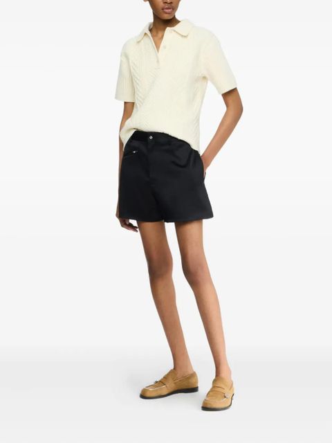 JW Anderson zip-pocket tailored shorts - Black - zdjęcie produktu nr 2