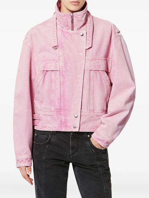 MARANT ÉTOILE Joseline denim jacket - Pink