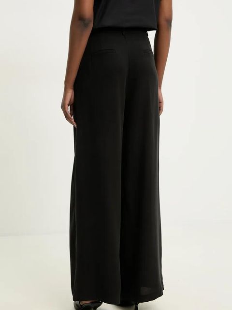 Answear.LAB spodnie damskie kolor czarny szerokie high waist - zdjęcie produktu nr 2