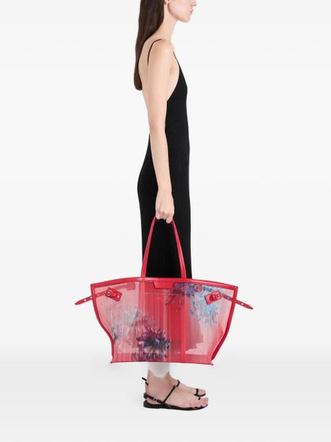 Proenza Schouler Days mesh tote bag - Red