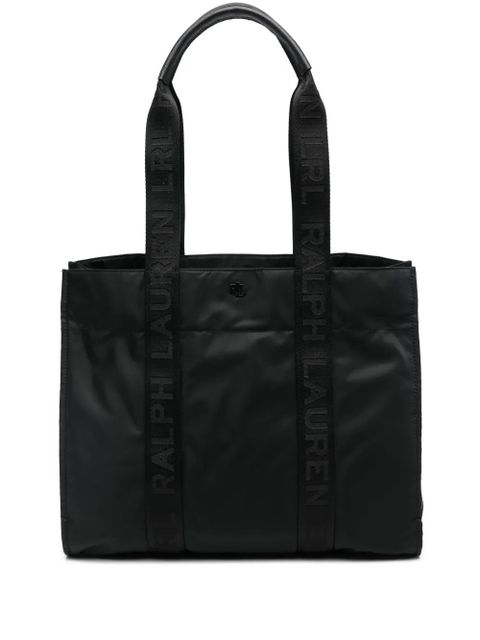 Lauren Ralph Lauren large Stevie tote bag - Black - zdjęcie produktu nr 1