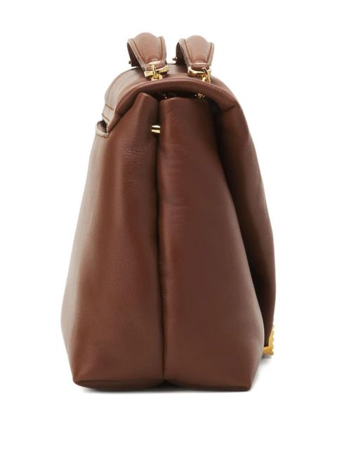 Lanvin lambskin shoulder bag - Brown