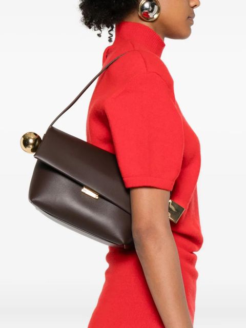 Jacquemus Le Rond Carre shoulder bag - Brown